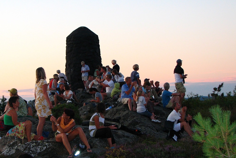 Solnedgång på Valfjäll