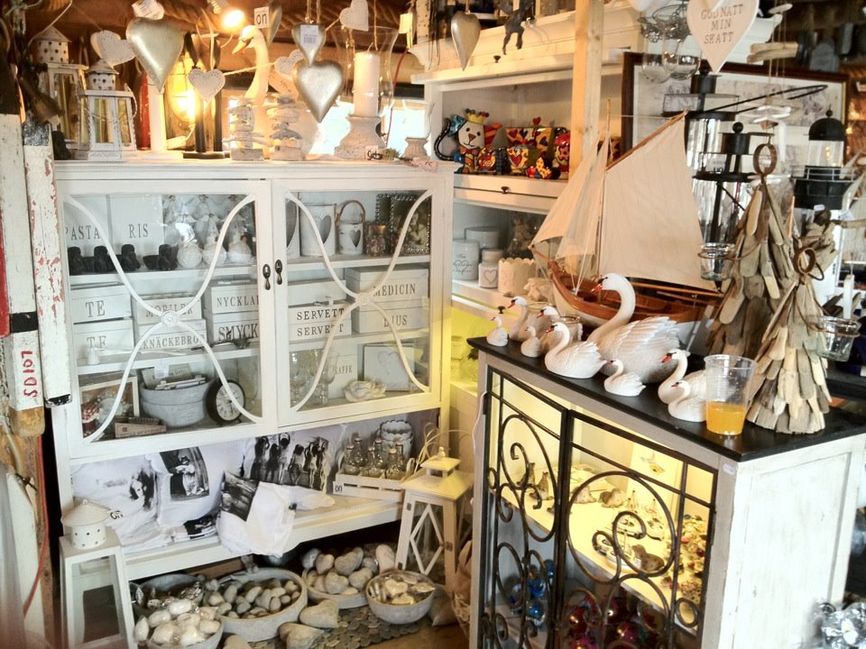 presentboden med massor av Kosterprudukter