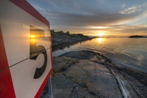 Skylt fart för båtar